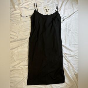 Zara Black Strapless Dress
